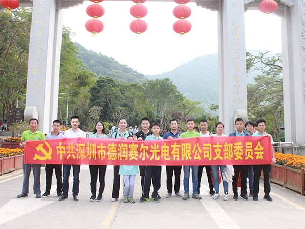 德潤賽爾黨支部開展“健體魄，強黨性“登梧桐山主題黨日活動