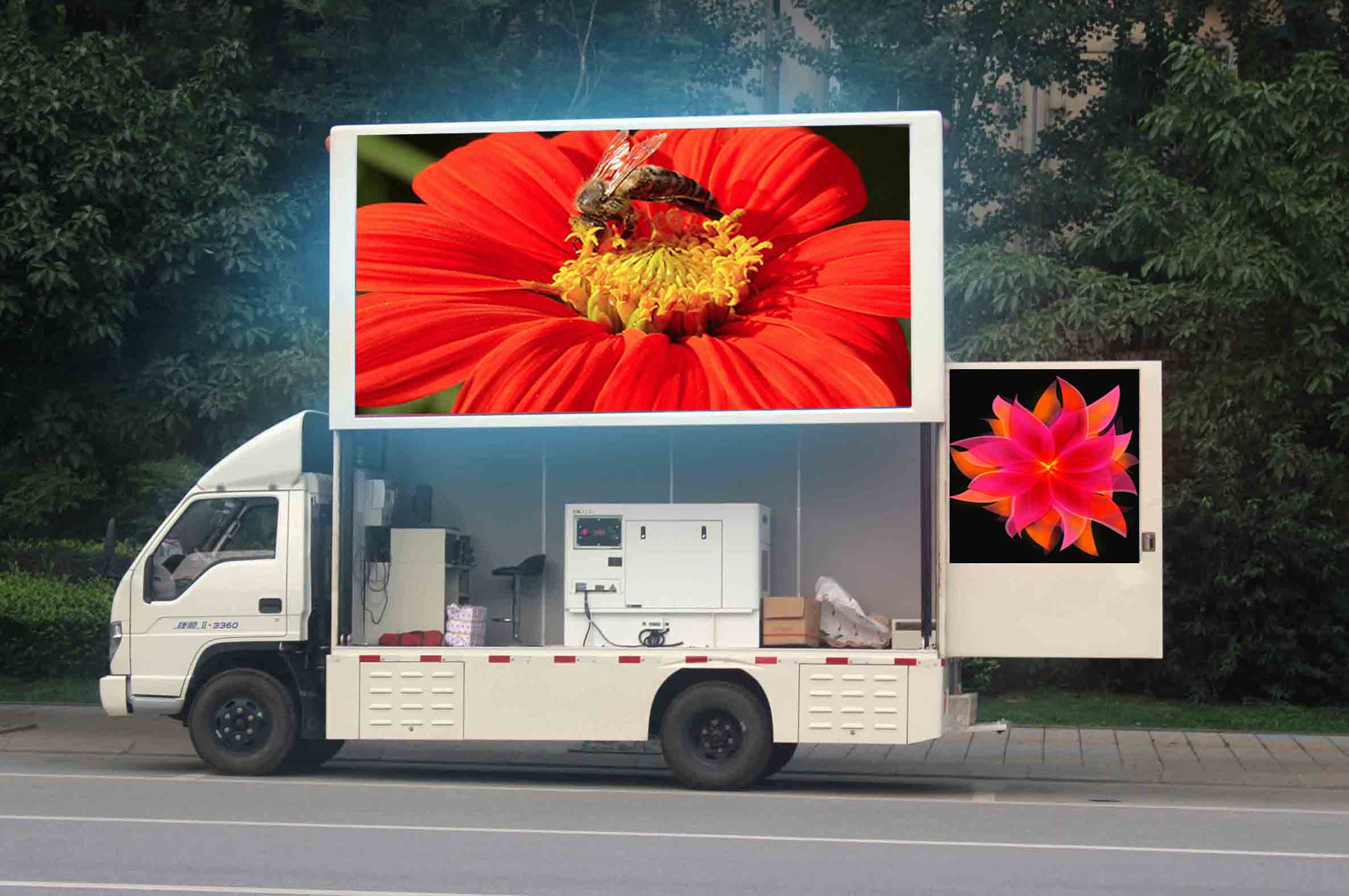 移動led車載屏，LED車載屏，車載屏，車載led顯示屏，led車載屏價格，led車載屏廠家